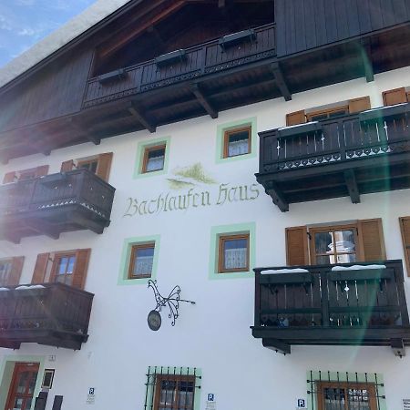 Bachlaufen Haus Aparthotel Sexten Eksteriør bilde